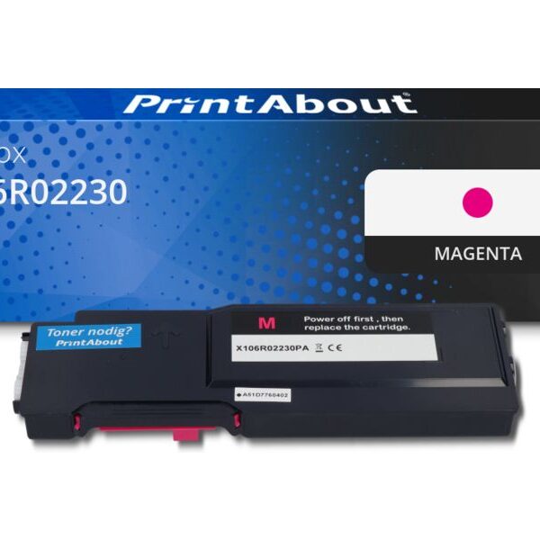 Huismerk Xerox 106R02230 Toner Magenta