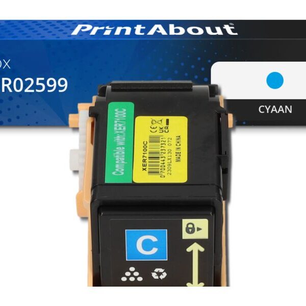 Huismerk Xerox 106R02599 Toner Cyaan