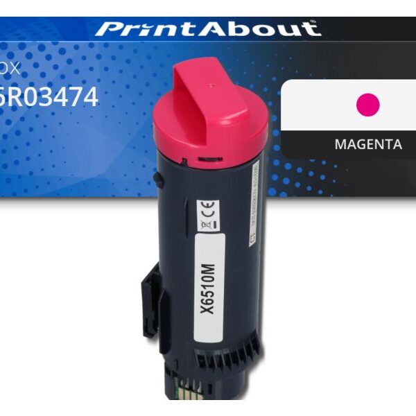 Huismerk Xerox 106R03474 Toner Magenta