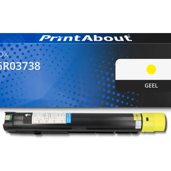 Huismerk Xerox 106R03738 Toner Geel Extra hoge capaciteit