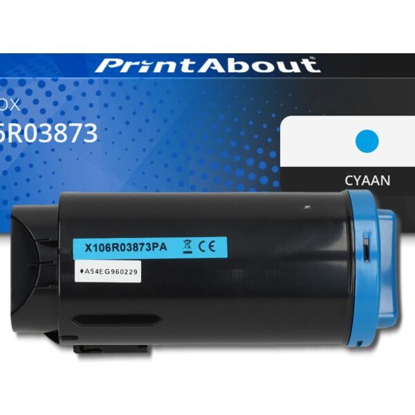 Huismerk Xerox 106R03873 Toner Cyaan Hoge capaciteit