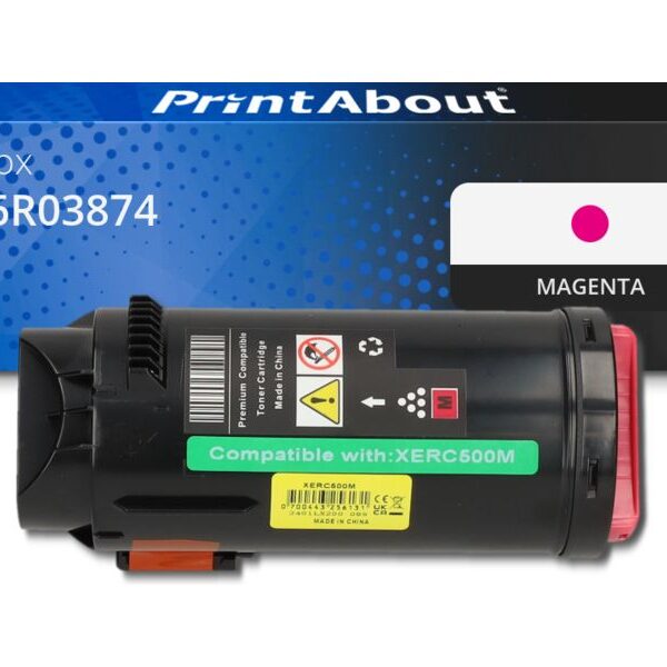 Huismerk Xerox 106R03874 Toner Magenta Extra hoge capaciteit