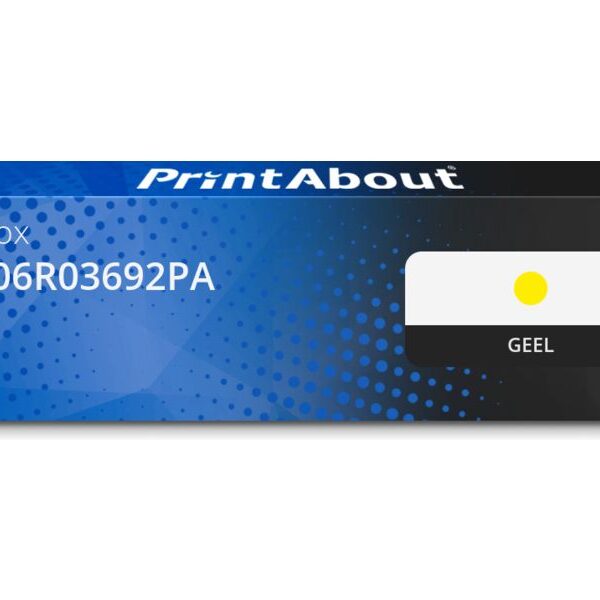 Huismerk Xerox X106R03692PA Toner Geel
