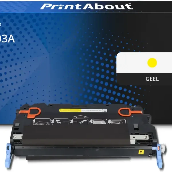 Huismerk HP 503A (Q7582A) Toner Geel