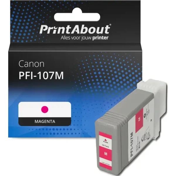 Huismerk Canon PFI-107M Inktcartridge Magenta