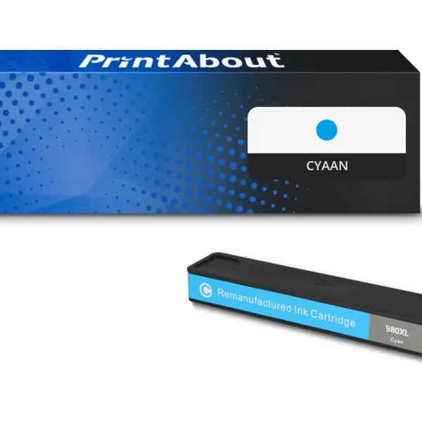 Huismerk HP 980 (D8J07A) Inktcartridge Cyaan